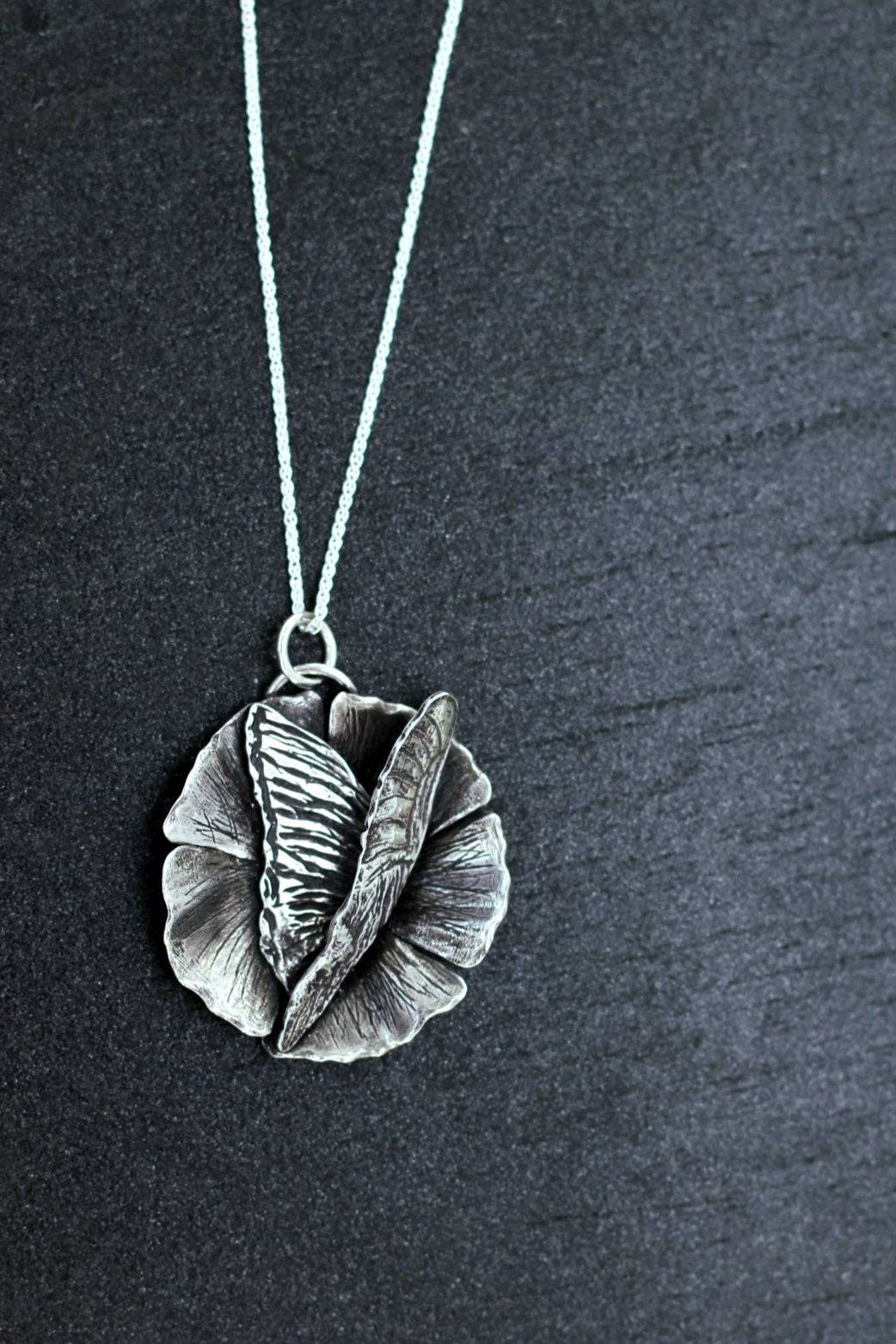 Butterfly Metamorphosis Necklace - OOAK