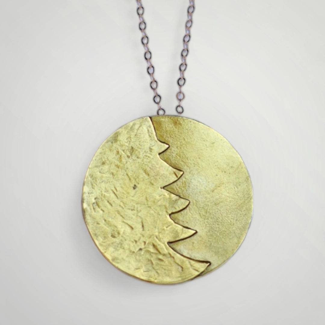 Eternal Holiday Spirit Christmas Necklace