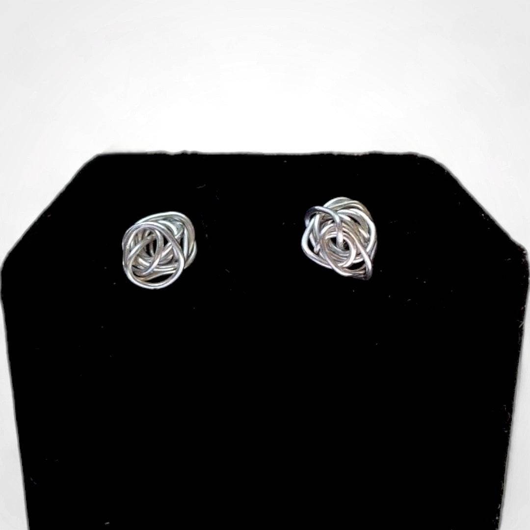 Winding Road Knot Earrings