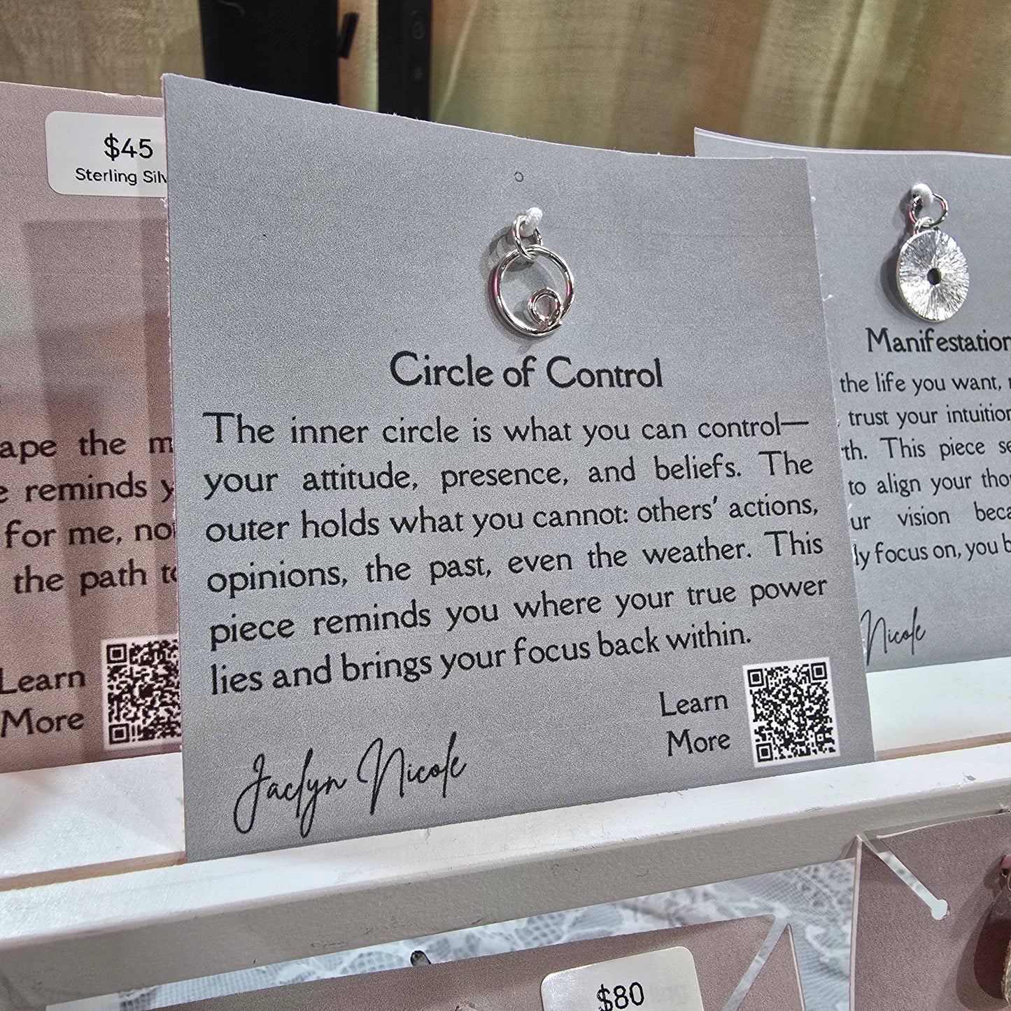Circle of Control Necklace