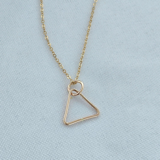 Triangle Breathing Necklace