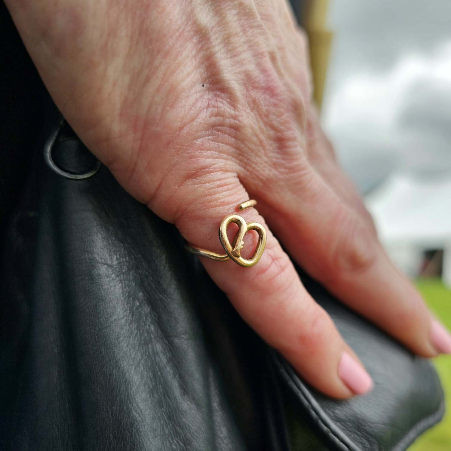 Gold Self Love Key Ring