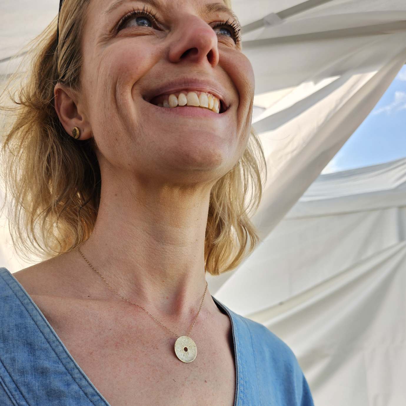 Brass Manifestation Necklace - Solitary