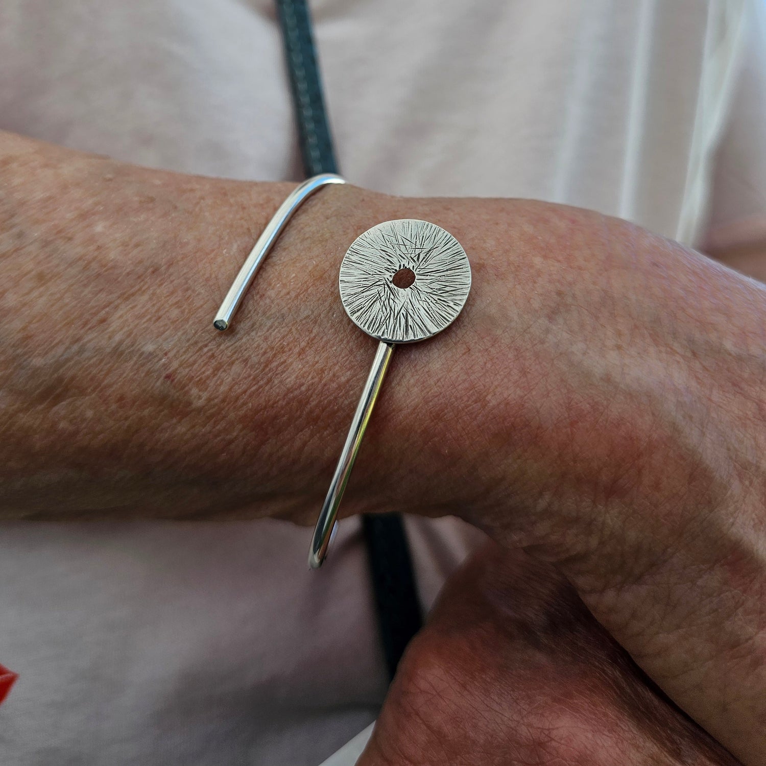 Silver Manifestation Bracelet