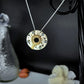 Experience the benefits of breathwork with the Breathwork Bubble Necklace by Jaclyn Nicole Design