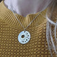 Detail of the Bubble Necklace, a unique stress relief tool to remember to breathe deeply when anxious
