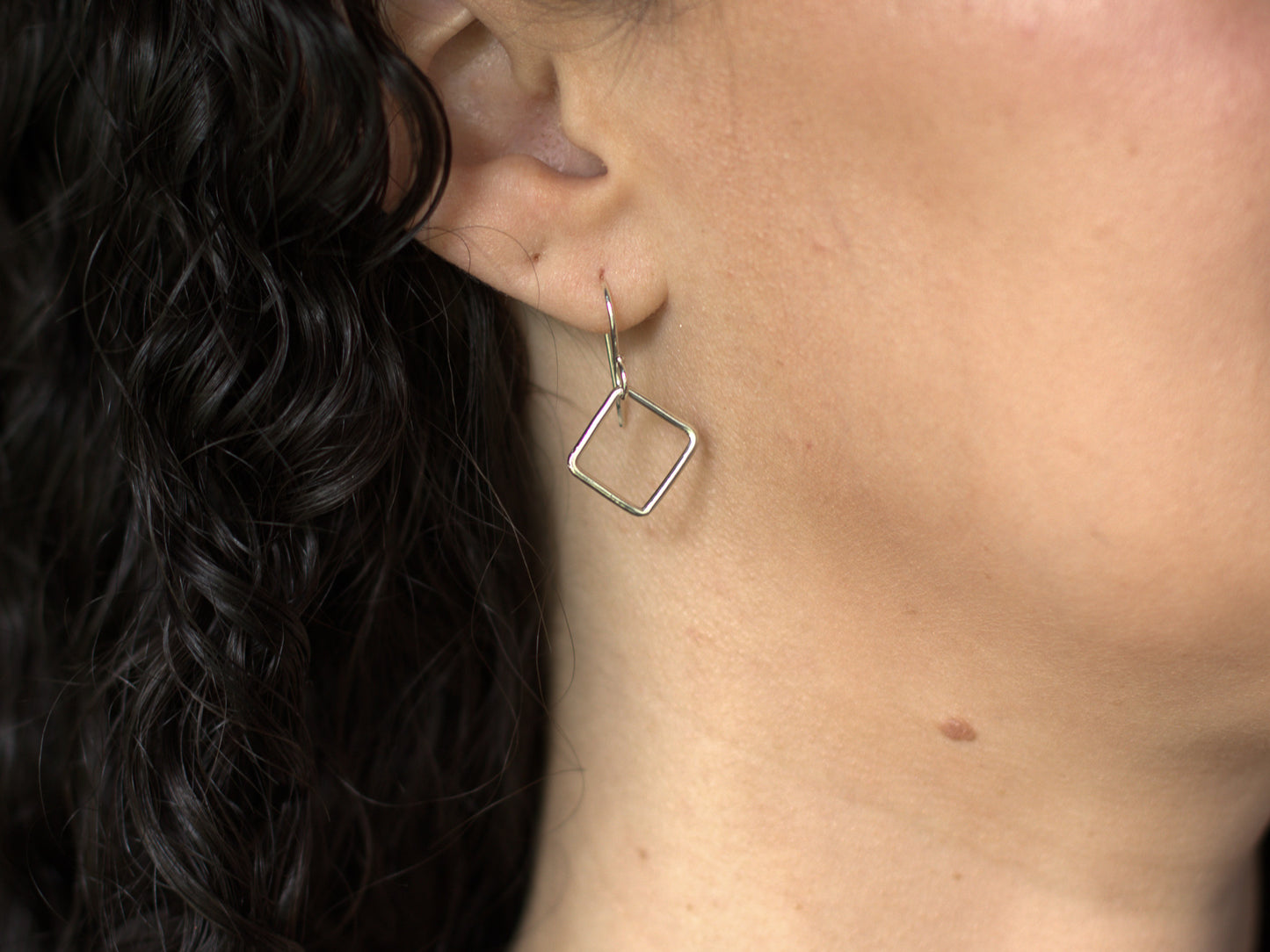 Practice Mindful Breathwork with our Box Breathing jewelry Earrings
