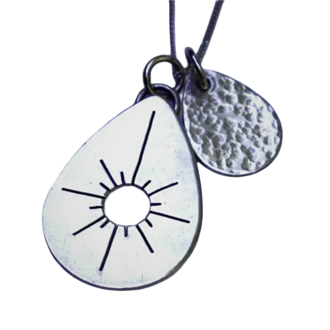 beautiful drop necklace designed to help you build a positive mindset