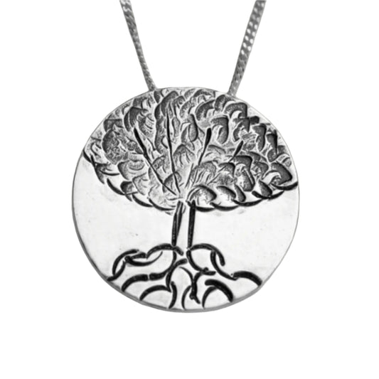 Tree of Life necklace in sterling silver hand crafted by jaclyn nicole