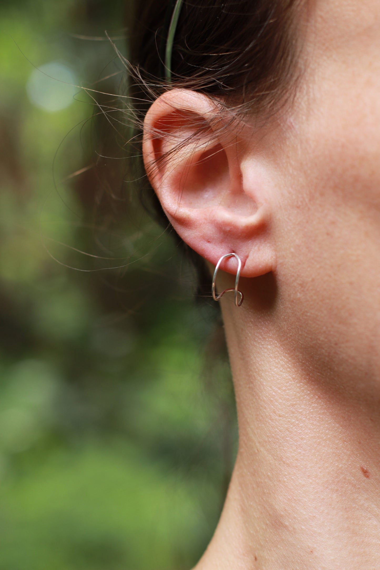 Space Between Earrings