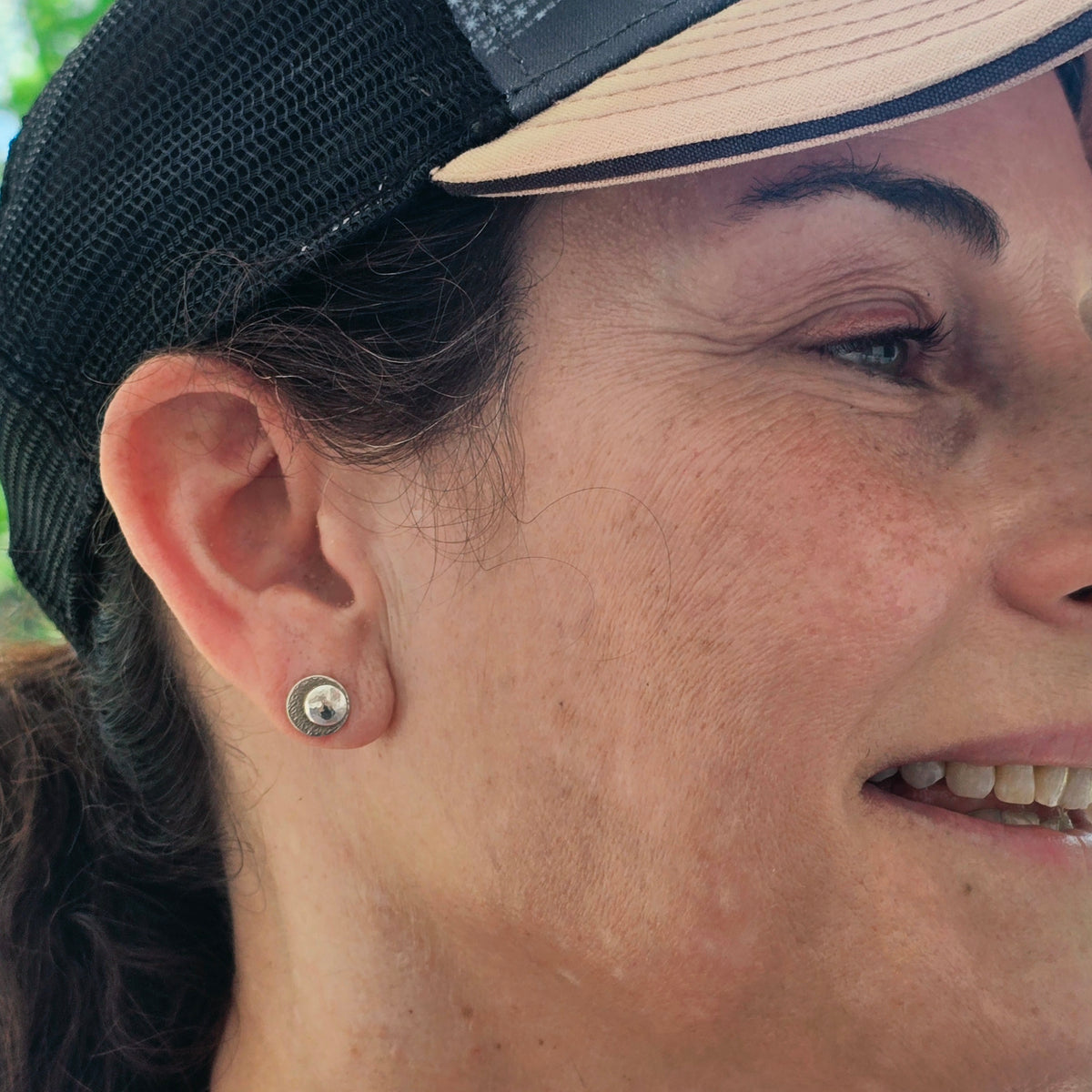 Reflections Moon Earrings