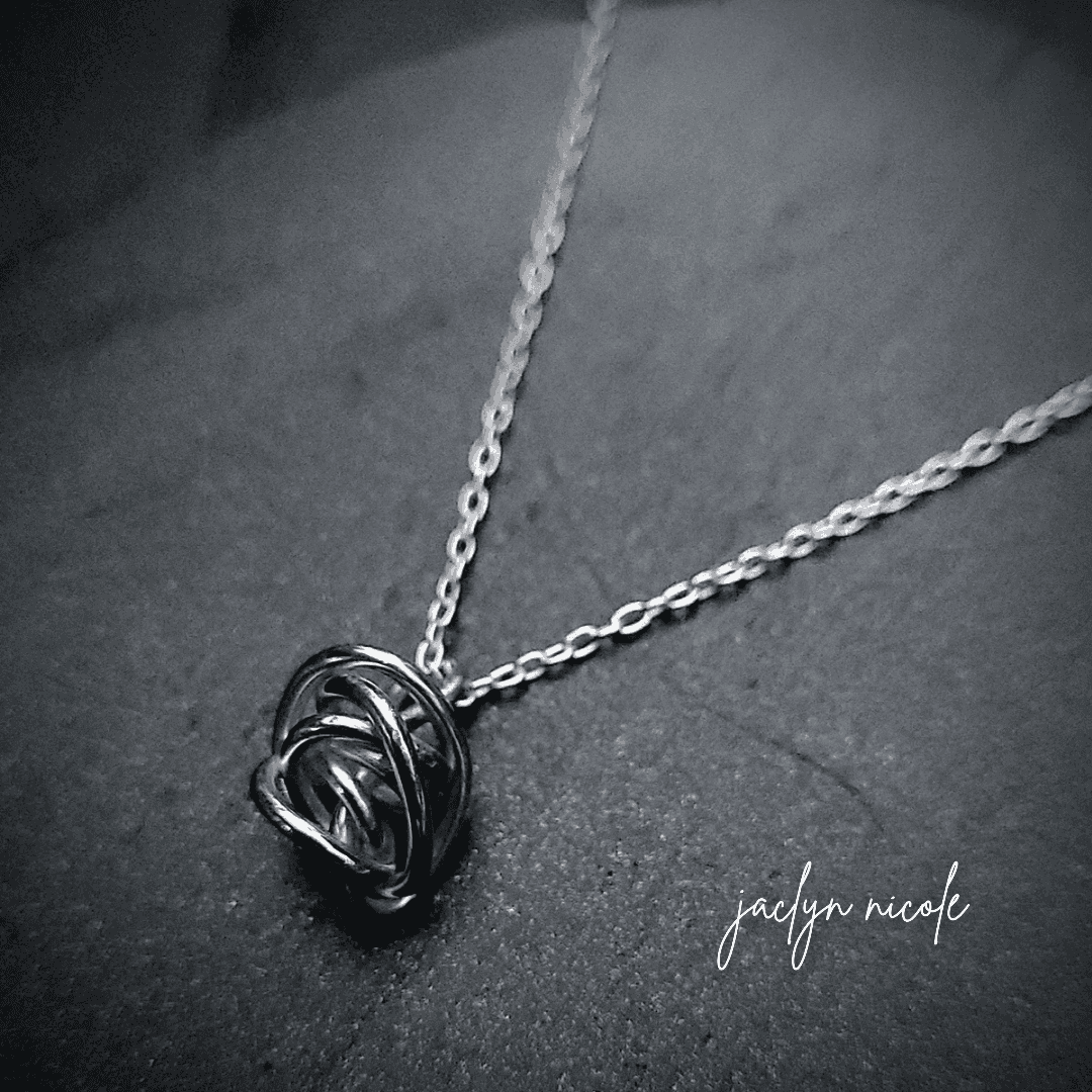 Winding Road Knot Necklace - Jaclyn Nicole