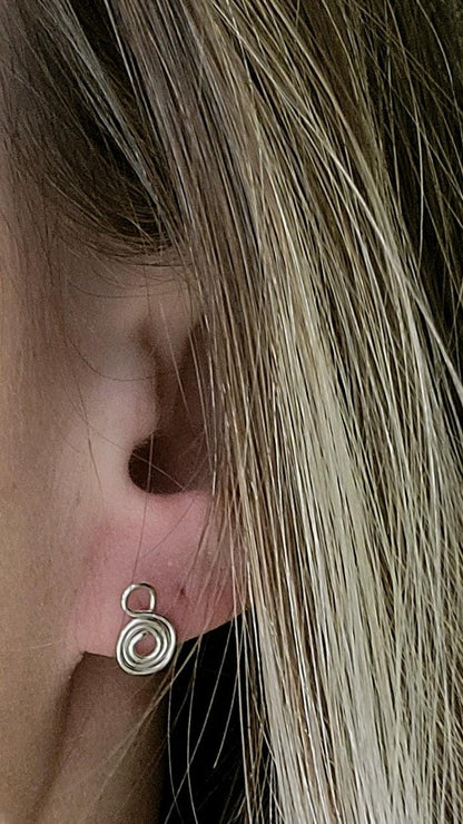 Gratitude Symbol Earrings - Lightweight & Meaningful Daily Jewelry by Jaclyn Nicole