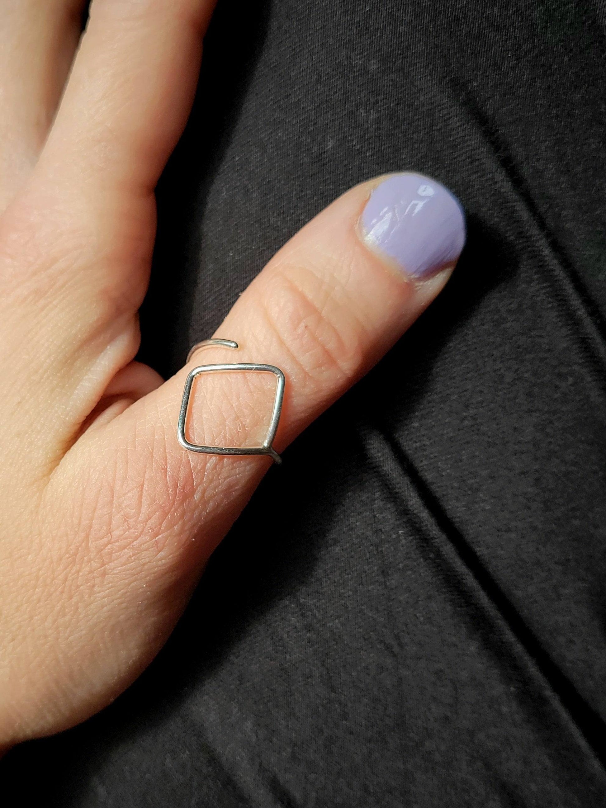 Box Breathing Ring - A Pretty ring for Mindful Breathwork