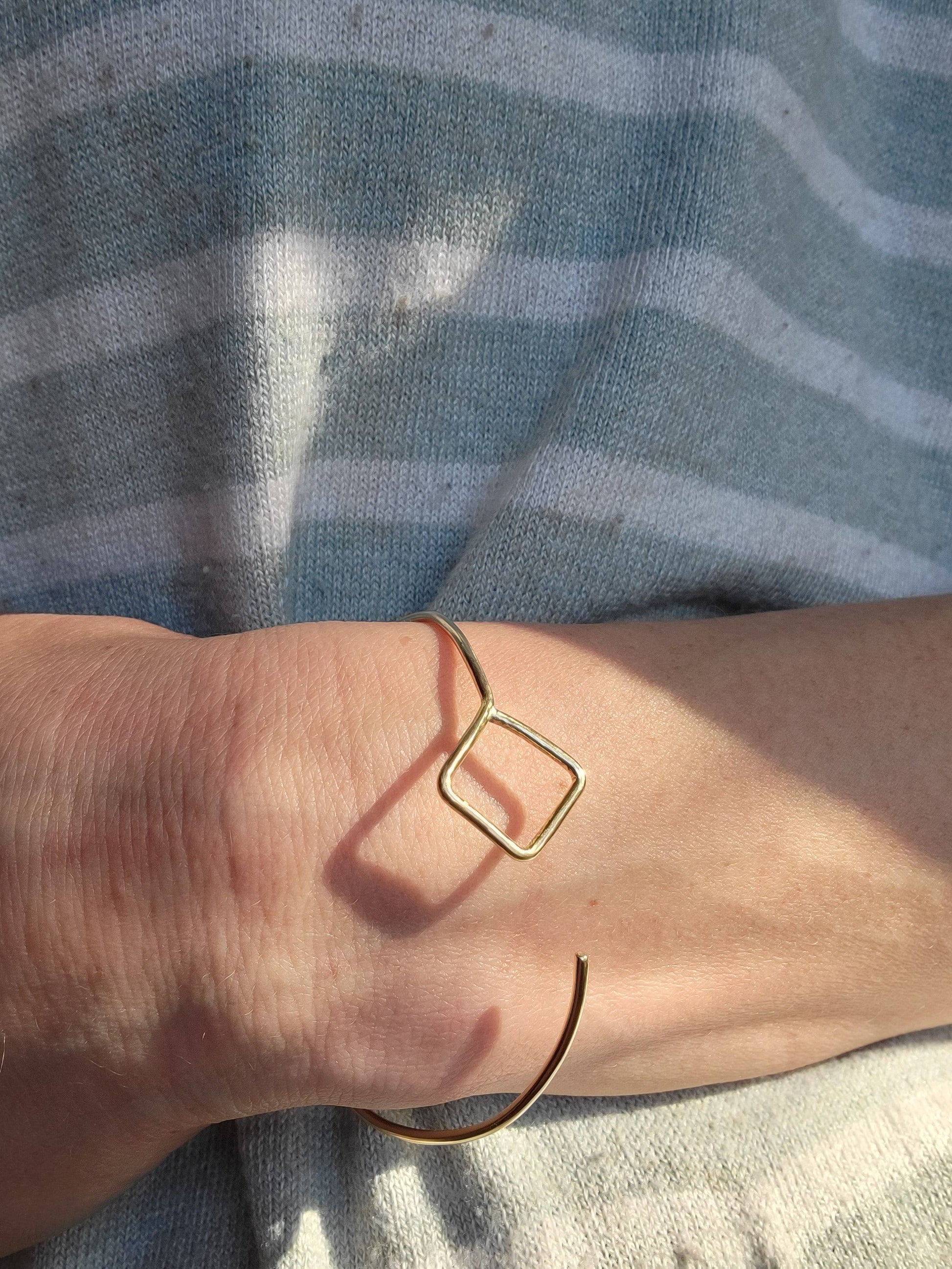 Box Breathwork Bracelet – Unique Anxiety Jewelry for Mindful Moments - Jaclyn Nicole