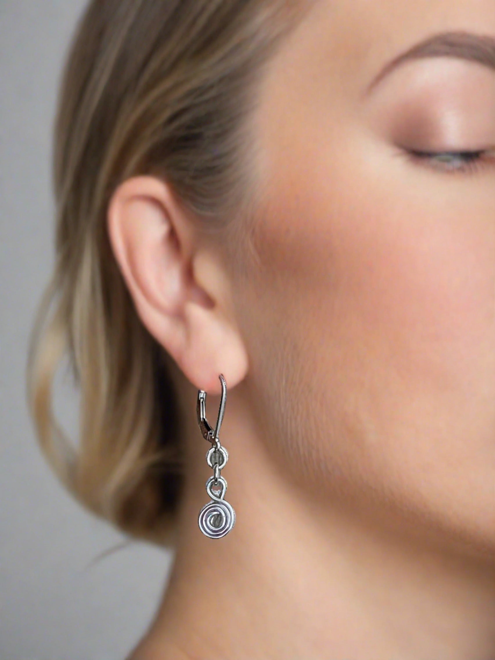 Gratitude Symbol Earrings - Lightweight & Meaningful Daily Jewelry - Jaclyn Nicole