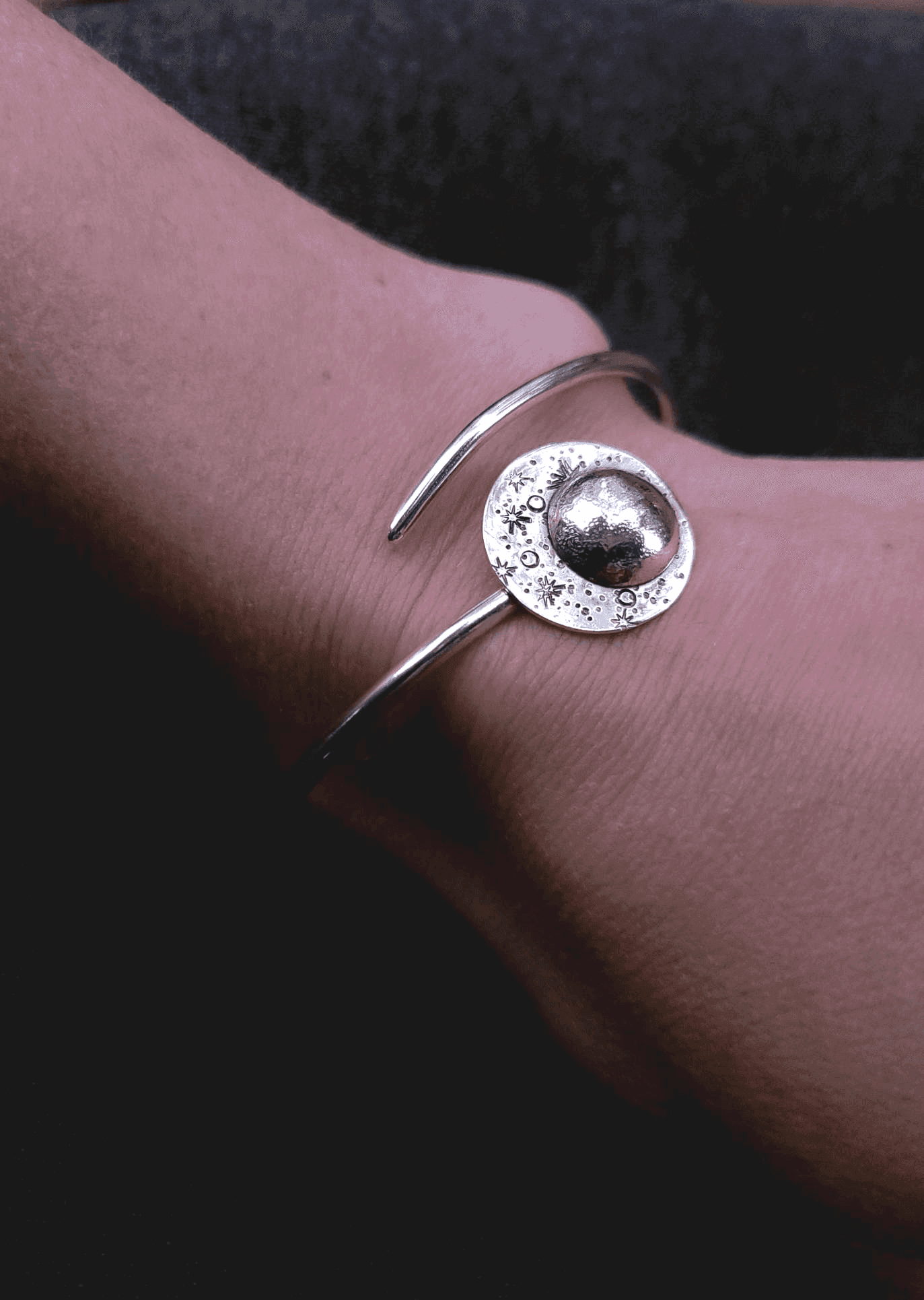 Reflections Moon Bracelet - Symbols of Strength & Resilience - Jaclyn Nicole