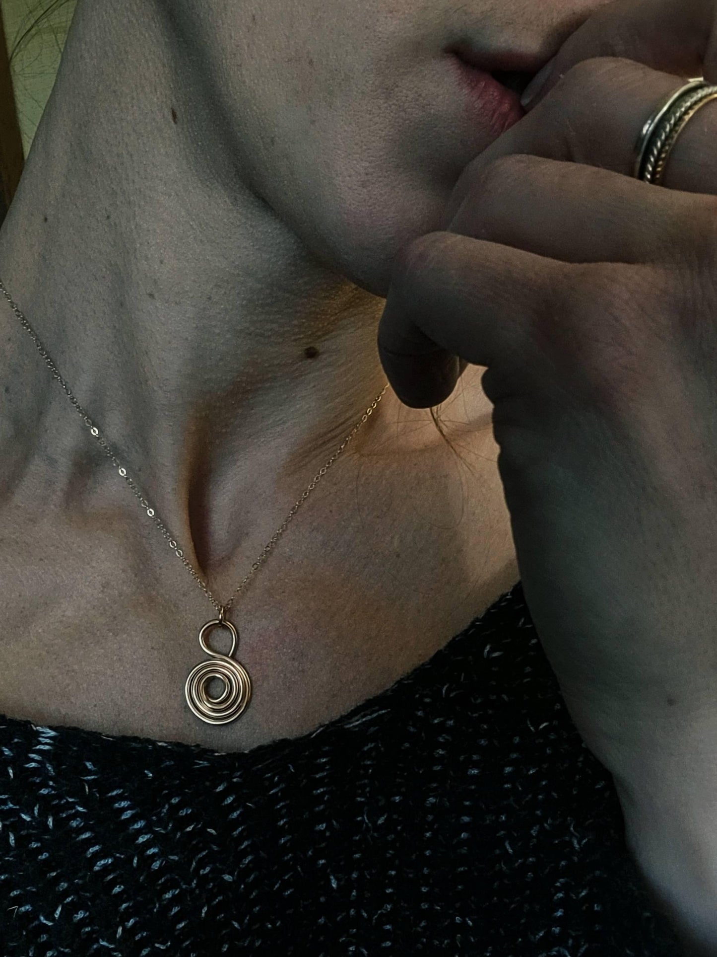 Gratitude Symbol Necklace - Meaningful & Inspirational Jewelry - Jaclyn Nicole