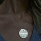 Reflections Moon Necklace - Symbols of Strength & Resilience - Jaclyn Nicole