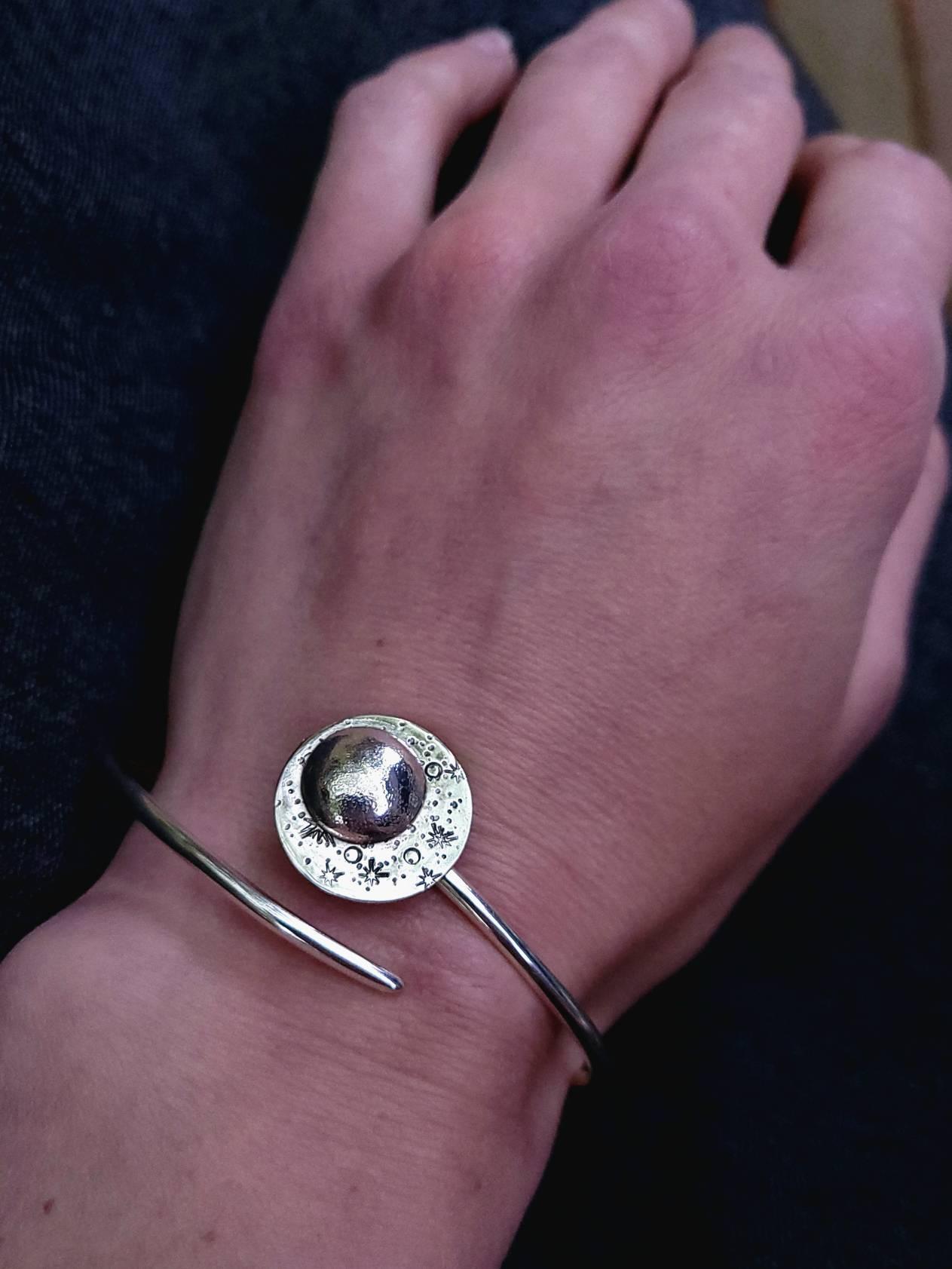 Reflections Moon Bracelet - Symbols of Strength & Resilience - Jaclyn Nicole