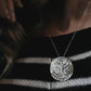 Sterling silver or brass phoenix necklace by Jaclyn Nicole