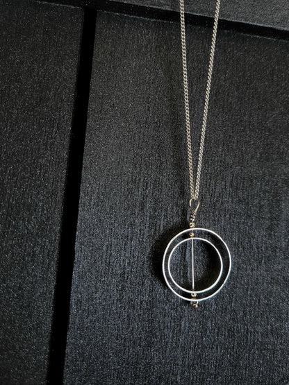 What Goes Around karma symbol Necklace - Jaclyn Nicole Jewelry