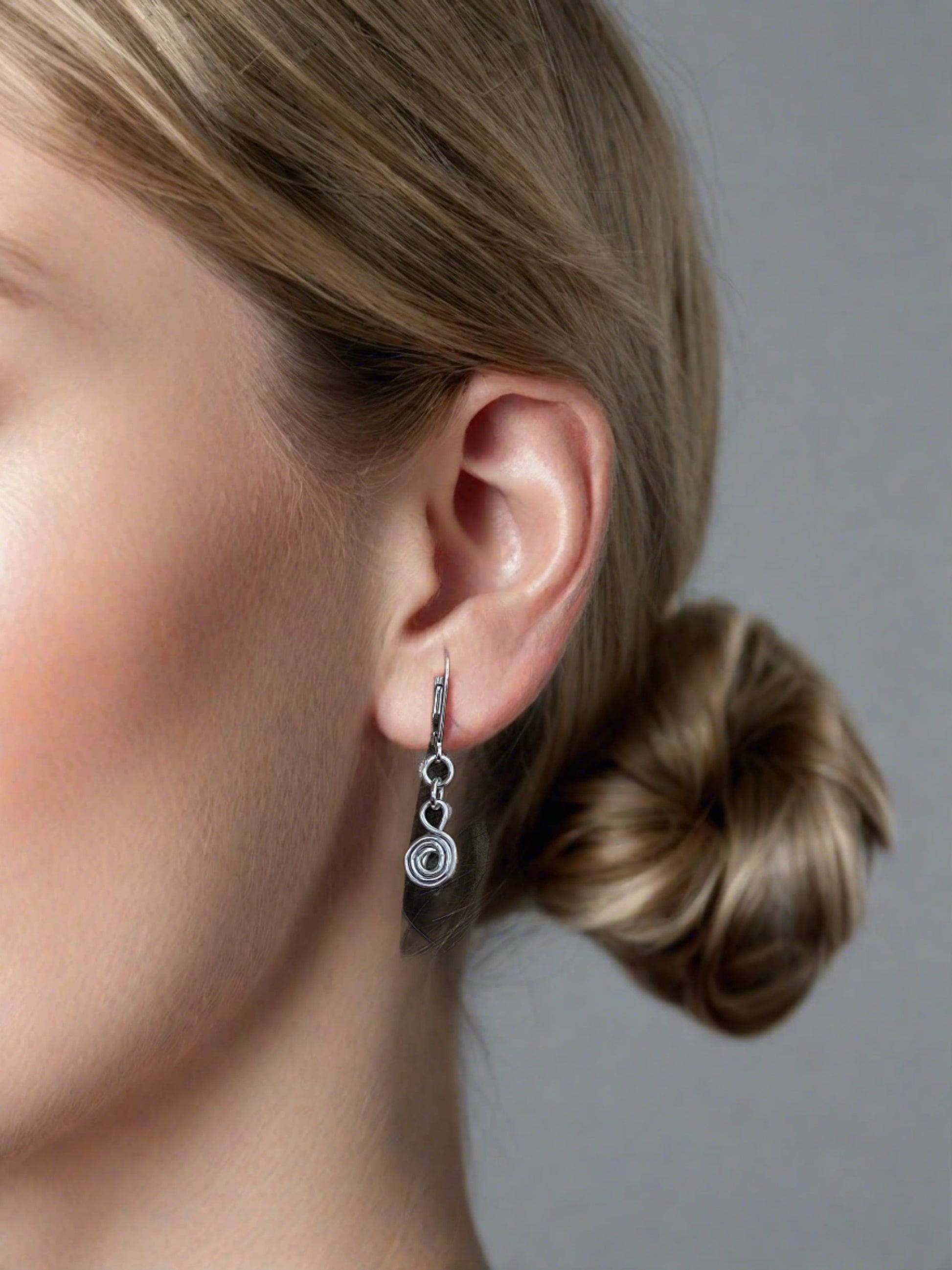 Gratitude Symbol Earrings - Lightweight & Meaningful Daily Jewelry - Jaclyn Nicole